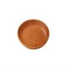 Captain STAG UP-2554 Wooden Tableware, Round Plate, Outer Diameter 6.3 inches (16 cm), Wood Breath view 1