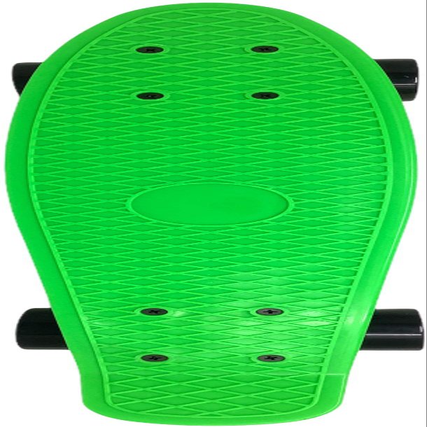 Mini Sidewalk Cruiser Skateboard 22" Complete, Green Deck, Wheel Color Varies