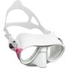 Cressi Calibro Low-Volume Two-Lens Dive Mask WHE/PK view 1