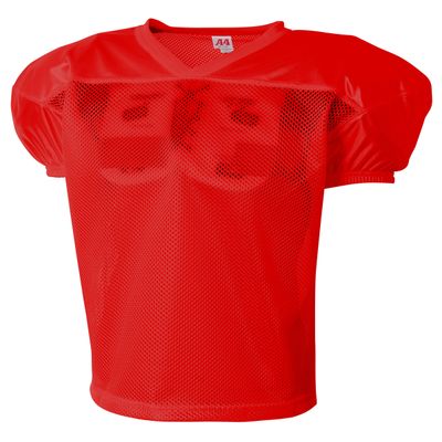 A4 Drills Practice Jersey, LargeXL, Scarlet