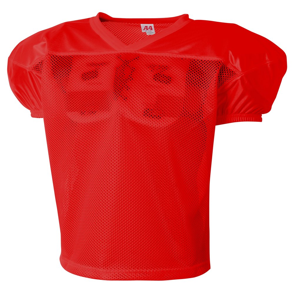 A4 Drills Practice Jersey, LargeXL, Scarlet