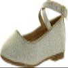 AD Baby Lj-Adorababy Girls Ba0040/41 Dress Flats with Ankle Strap Closure,Champagne,9 view 1