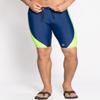 Tuga Men's Snorkel Jammer Short, UPF 50+, Made in USA, Navy/Neon Green, S view 3