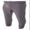 A4 Mens Pro-Style Elastic Bottom Baseball Pant, Large, Graphite view 1