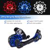 Ceramic Bearing Derailleur Pulley, Smooth Rolling with Low Friction, Rear Wheel for Road Bikes, 2Pcs 11T Blue for Cyclists and Mechanics view 2