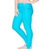 Tuga Women's Snorkel Stirrup Swim Legging, UPF 50+, Made in USA, Teal, XS view 2