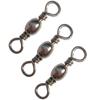 100pcs Fishing Barrel Swivel Extra Strong Ball Bearing Fishing Swivels Accessories Tackle (2#) view 1