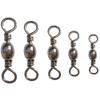 100pcs Fishing Barrel Swivel Extra Strong Ball Bearing Fishing Swivels Accessories Tackle (2#) view 3