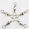 100pcs Fishing Barrel Swivel Extra Strong Ball Bearing Fishing Swivels Accessories Tackle (2#) view 4