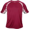 Digital Hook Tee Cardinal/Columbia Blue Digital 3X-L view 2