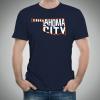 UGP Campus Apparel Oklahoma City Basketball State Outline - Hometown Sports Fan Oklahoma T Shirt - Medium - Navy view 4