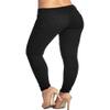 2LUV Women's Stretchy 5 Pocket Skinny Super Comfy Uniform Pants Black 3 view 4