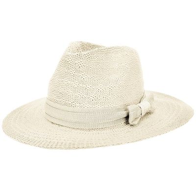 Aerusi Men's Fandora Wide Brim Summer Hat (Kahaki)