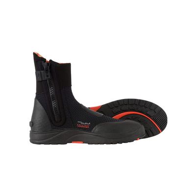 BARE 7MM Ultrawarmth Boot | Neoprene | Made with Unique Omnired Inner Fabric | Great for Diving & Snorkeling in Cooler Water| Easy to Put on with Zipper and Wide Gusset | Comfortable | Unisex | 12