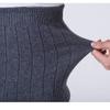 YUPPIE TONE Warm Cashmere Waistband Abdominal Protector Unisex Kidney Stomach Binder Waist Support Protector Belt Gray L view 4