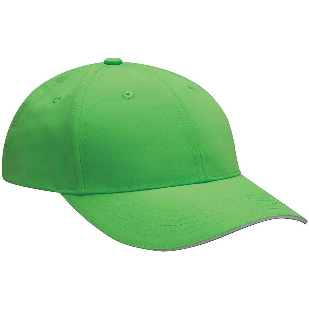 Adams Performer Cap OS NEON GREEN/ WHT