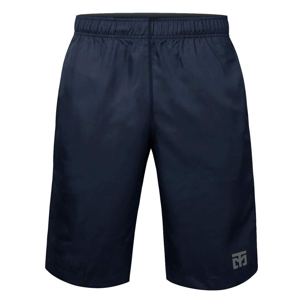MOOTO Sports Shorts Pants Dark-Navy Black Dark-Gray 3 Color (Dark Navy, 130)