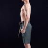 MOOTO Sports Shorts Pants Dark-Navy Black Dark-Gray 3 Color (Dark Gray, 170) view 3