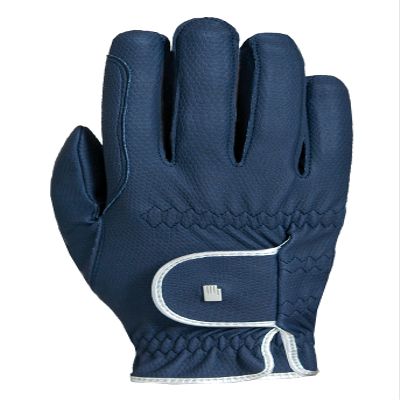 Roeckl Lona Ladies Gloves 6 Navy/Silver