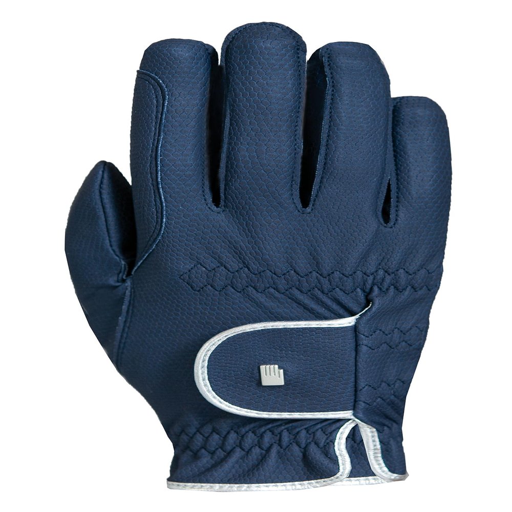 Roeckl Lona Ladies Gloves 6 Navy/Silver