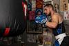 Title Pro Style Leather Training Gloves 3.0, Blue/White, 16 oz view 4