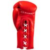 Title Classic Leather Lace Training Gloves 2.0, Red, 14 oz view 2