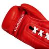 Title Classic Leather Lace Training Gloves 2.0, Red, 14 oz view 3