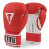 Title Pro Style Leather Training Gloves 3.0, Red/White, 14 oz view 1
