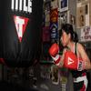 Title Pro Style Leather Training Gloves 3.0, Red/White, 14 oz view 4