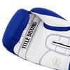 Title Pro Style Leather Training Gloves 3.0, Blue/White, 12 oz view 3