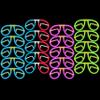 Glow Fever Bendable Glow Stick Glasses - 20ct with Connectors - Party Pack for Concert, Halloween & Birthday Parties - Multi view 1