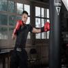 Title Classic Leather Elastic Training Gloves 2.0, Red, 14 oz view 4