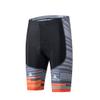 Uriah Men's Cycling Shorts 3D Coolmax Gel Padded Waves Orange Size 4XL(CN) view 1