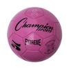Champion Sports Extreme Series Soccer Ball, Regulation Size 5 - Collegiate, Professional, and League Standard Kick Balls - All Weather, Soft Touch, Maximum Air Retention - For Adults, Teenagers, Pink view 1