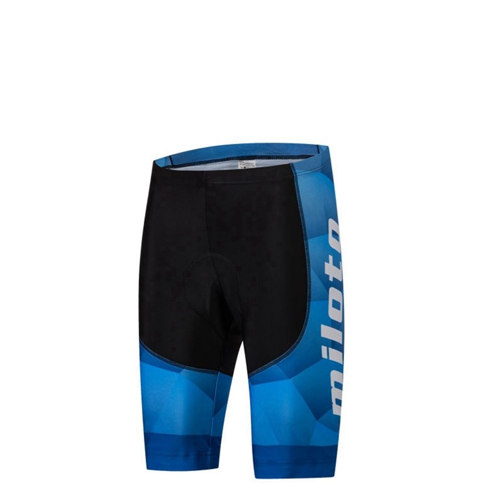Uriah Men's Cycling Shorts 3D Coolmax Gel Padded Sea Blue Size M(CN)