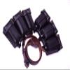 WARCRAFT EXPORTS WWII German K98 Triple Ammo Leather Pouch Set (Repro) - (Free K98 Sling) (BLACK) view 2
