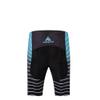Uriah Men's Cycling Shorts 3D Coolmax Gel Padded Waves Blue Size S(CN) view 2