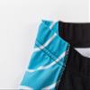 Uriah Men's Cycling Shorts 3D Coolmax Gel Padded Waves Blue Size S(CN) view 3