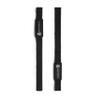 Gymreapers Lifting Wrist Straps for Weightlifting, Bodybuilding, Powerlifting, Strength Training, & Deadlifts - Padded Neoprene with 18" Cotton (Black) view 4