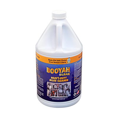 Booyah Clean Heavy-Duty Bilge Cleaner Removes Hydrocarbons, Grime, Dirt, and Stains to Keep Bilge Clean and Odor Free Meets EPA Safer Choice Direct Release Criteria