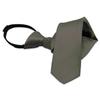 Aurya Solid Color Boys Tie, Polyester Satin Pre-tied Necktie with Adjustable Zipper for Kids Age 812, Wedding, School & Graduation view 1
