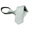Aurya Solid Color Boys Tie, Polyester Satin Pre-tied Necktie with Adjustable Zipper for Kids Age 812, Wedding, School & Graduation view 1