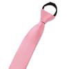 Aurya Solid Color Boys Tie, Polyester Satin Pre-tied Necktie with Adjustable Zipper for Kids Age 812, Wedding, School & Graduation view 2