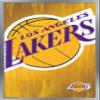Trends International NBA Los Angeles Lakers - Logo 13 Wall Poster, 22.375" x 34", Silver Framed Version view 1