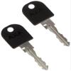 AXA Bosch 3 Intube Battery Pack Lock - Black, N/A view 4