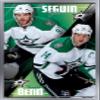 Trends International NHL Dallas Stars - Tyler Seguin and Jamie Benn 14 Wall Poster, 22.375" x 34", Silver Framed Version view 1