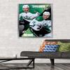 Trends International NHL Dallas Stars - Tyler Seguin and Jamie Benn 14 Wall Poster, 22.375" x 34", Silver Framed Version view 2