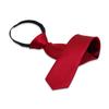 Aurya Solid Color Boys Tie, Polyester Satin Pre-tied Necktie with Adjustable Zipper for Kids Age 812, Wedding, School & Graduation view 1