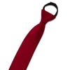 Aurya Solid Color Boys Tie, Polyester Satin Pre-tied Necktie with Adjustable Zipper for Kids Age 812, Wedding, School & Graduation view 2