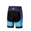 Uriah Men's Cycling Shorts 3D Coolmax Gel Padded Gradient Blue Size XL(CN) view 2
